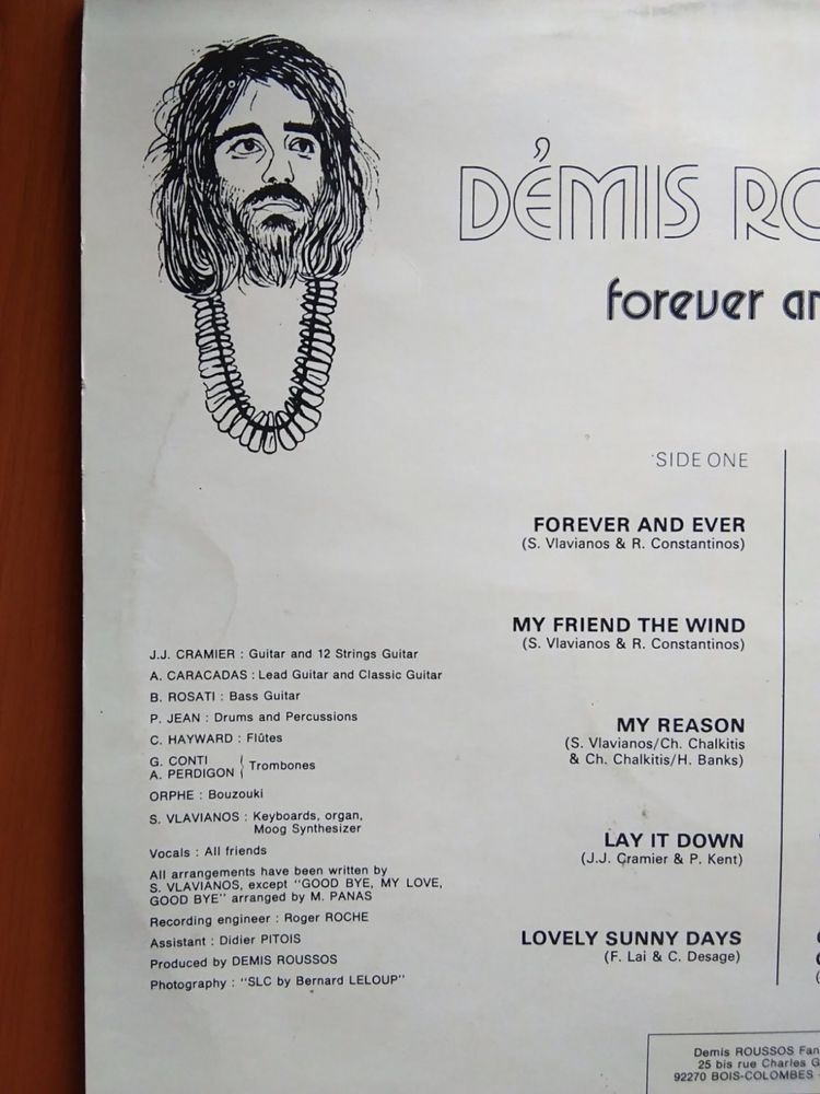 ретро винилова плоча DEMIS ROUSSOS, и други плочи….