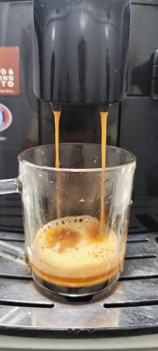 Espressor Automat Philips Saeco Intelia HD8753/11 Aparat Cafea Boabe