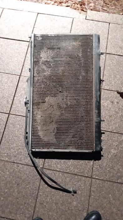 Радиатор в сборе на митсубиси и дроссель на одисей