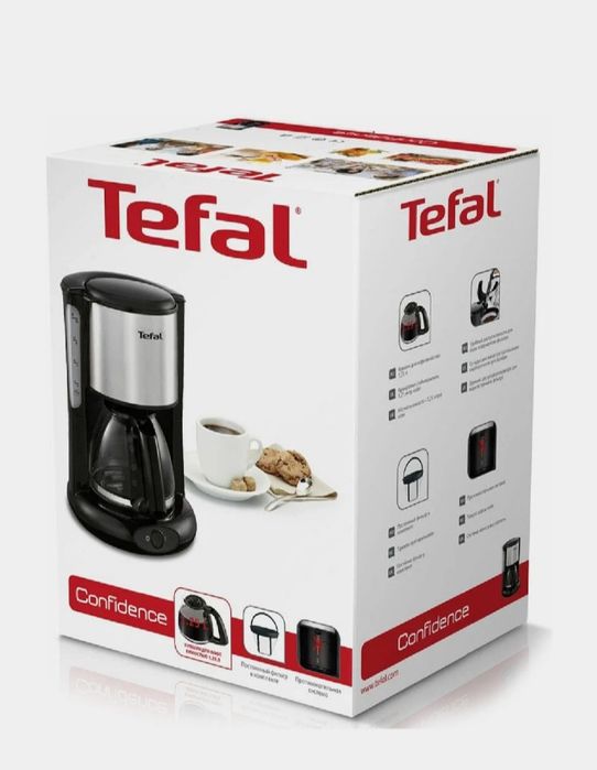 Продается новая кофеварка Тефаль в коробке