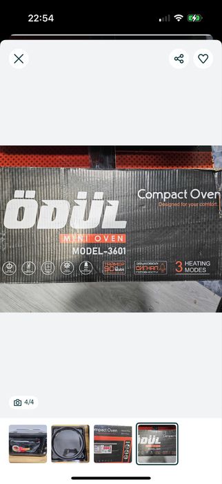 Продается новая электрическая печьODUL3601. Made in UZBEKISTAN