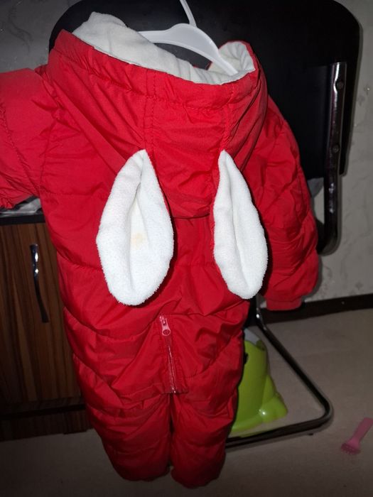 Зимние детский комбинезон