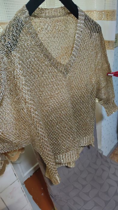 Кофта-Кольчуга золотая