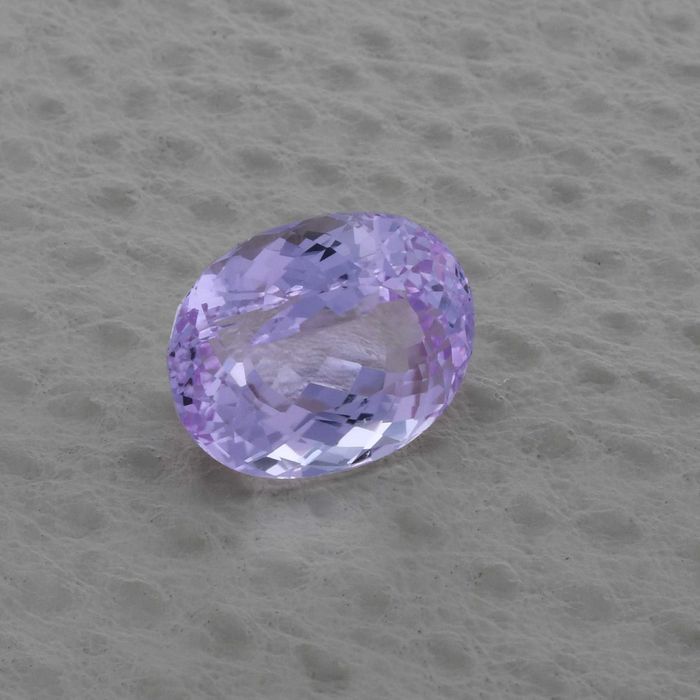 Kunzite ovale 13,38 ct. si 17,32 ct., certificare ALGT -cod 8704,9838