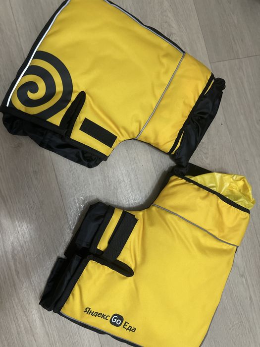 Утепленные боковые панели от рюкзака. Рабочая вещь