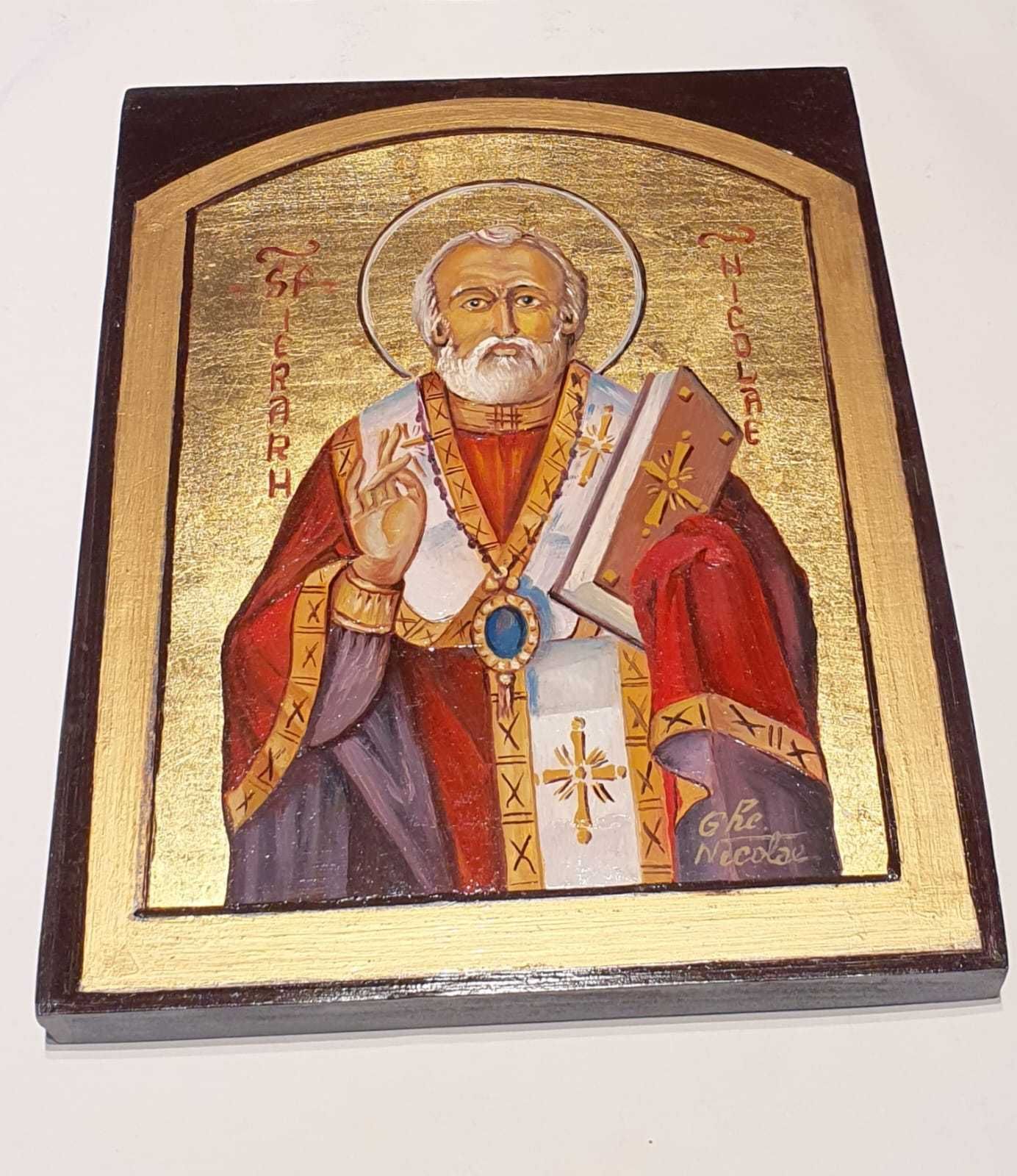 Icoane pe lemn și icoane pe lemn  la comandă –pictură manuală în ulei