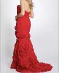 Rochie rosie lunga, marimea S