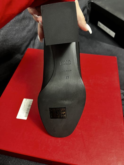 Botine cu toc HUGO BOSS