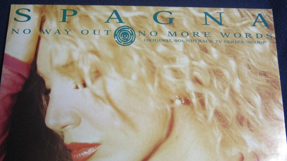 Disc vinil,Maxi,SPAGNA,1992.No Way Out/No Way Words,original