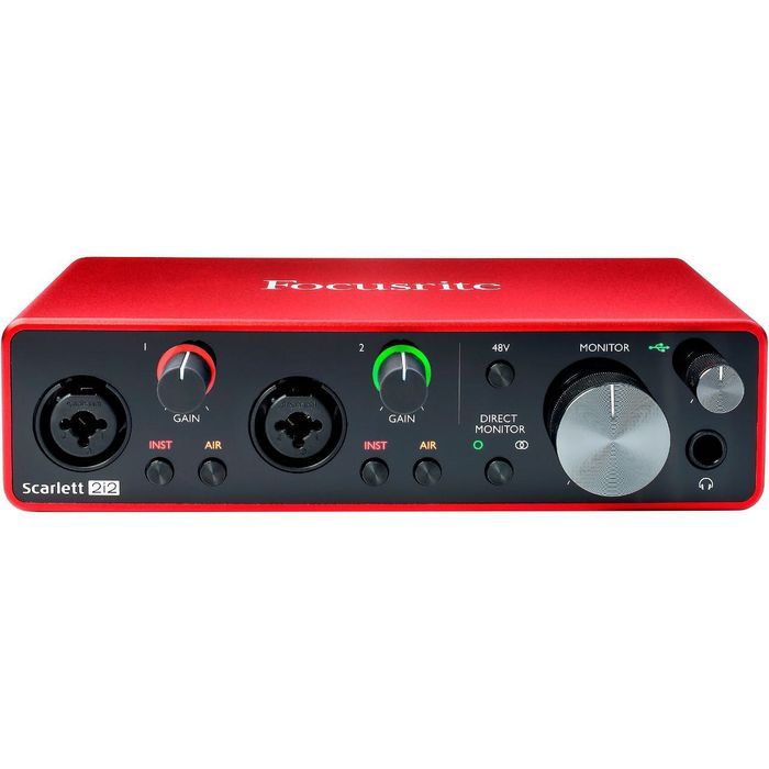 Scarlett 2i2 USB Audio Interface (Gen 3)