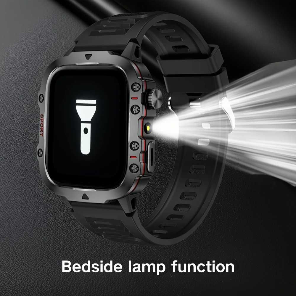 Мъжки смарт часовник с Bluetooth разговори и спортни функции