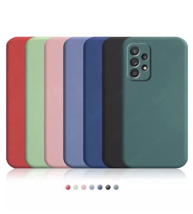 Samsung A71/A72/A52/A24/A25/A26/A17 Husa X Level Interior Catifea Thin