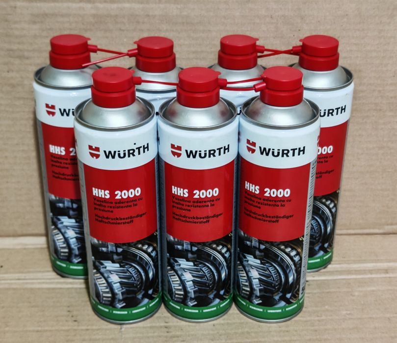 Spray vaselină Würth HHS 2000 – Lubrifiant profesional