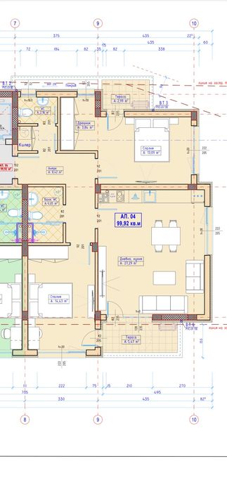 Продажба 3-стаен община Родопи - с. Белащица 105m²