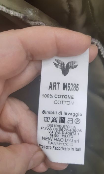 Haina captusita si vatelinata Italia/noua