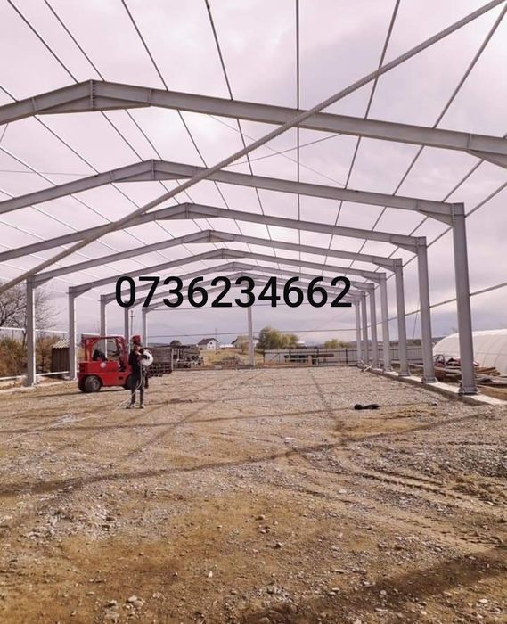 Vand hala metalica 12x30x5 inchisa cu panouri sandwich 24.000E