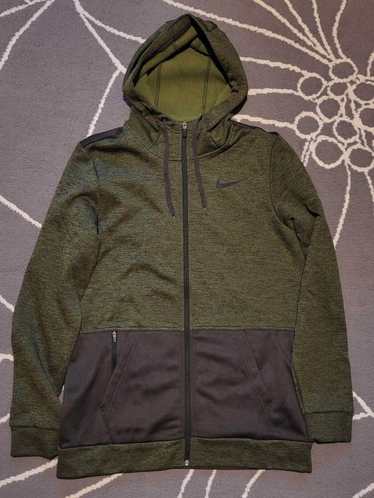 Hanorac Nike Therma Full Zip Green S