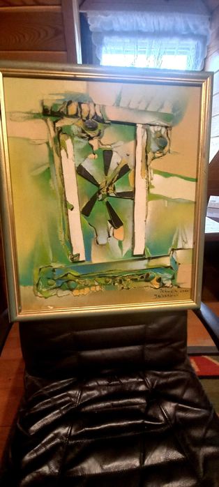 Уникална картина на известния български художник Иван Яхнаджиев