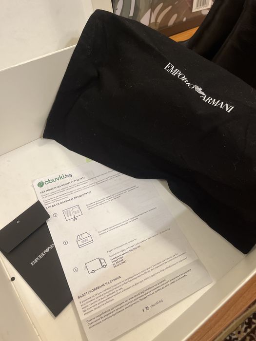 Emporio Armani - естествена кожа 36н