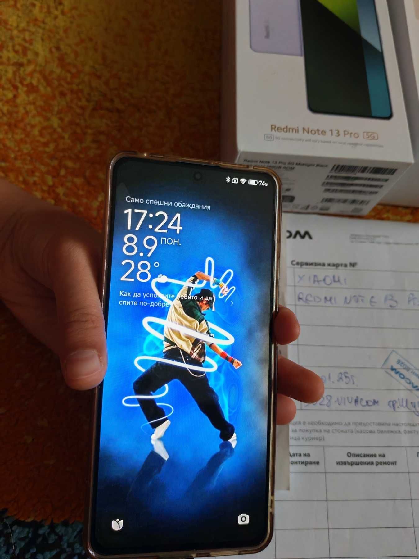 Продавам телефон Xiaomi Redmi note 13 pro