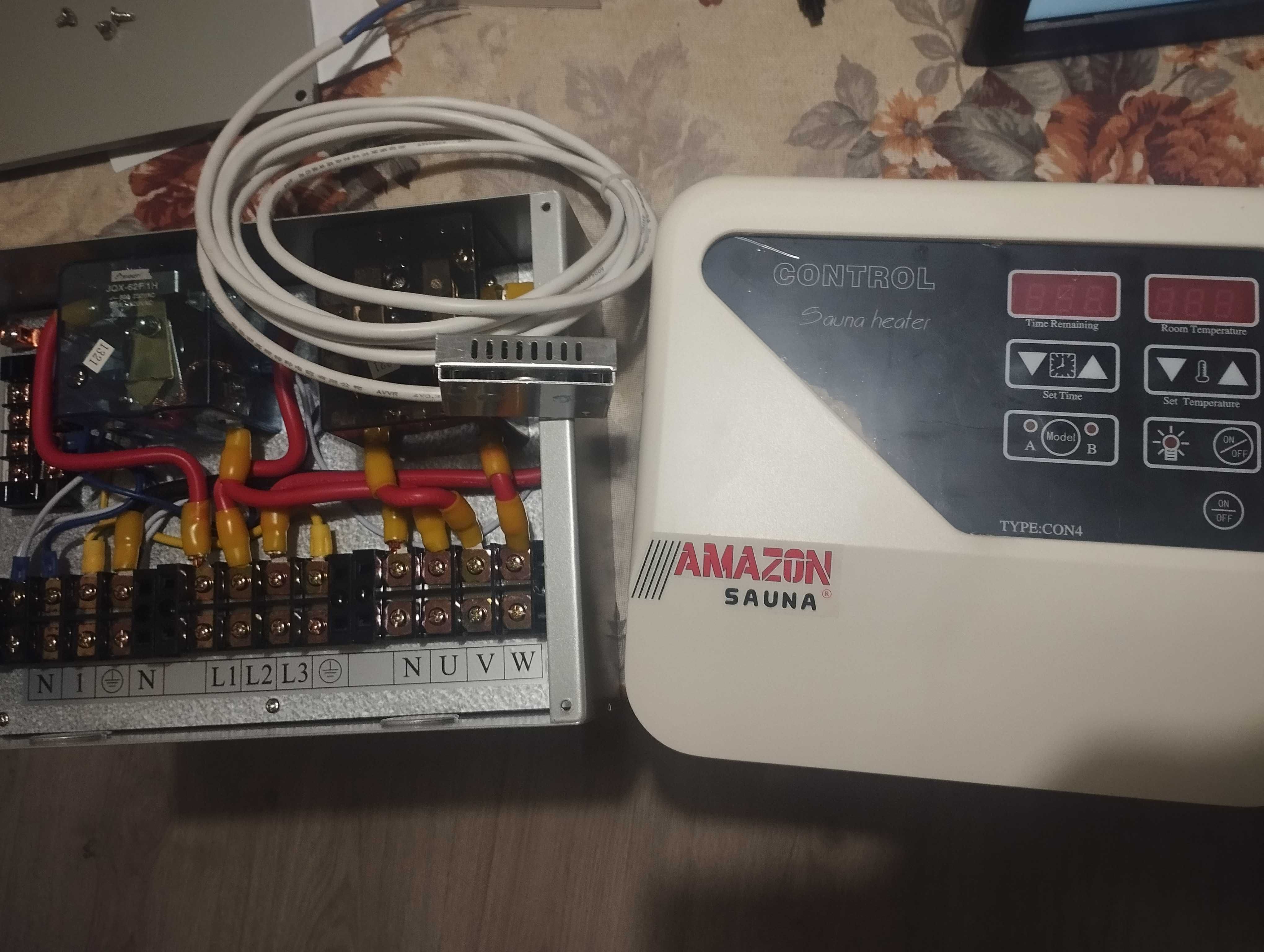 Външно табло за управление на печка за сауна от 3 - 25kw