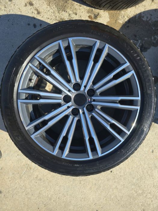Jante 18 M iarna roti complete BMW Seria 3 G20 Anvelope Michelin 2023