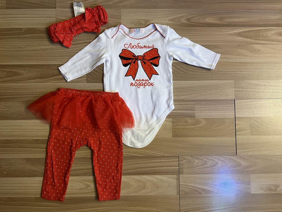 Новогодний комплект на малышку