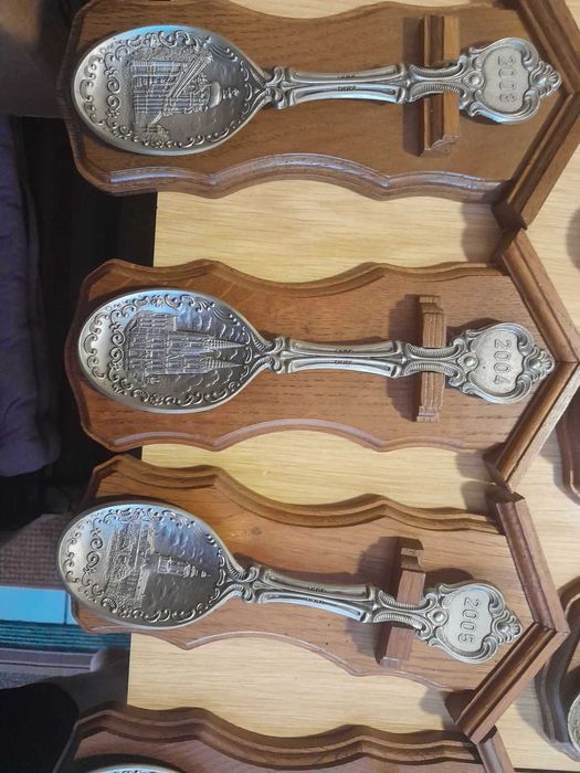 Калаени лъжици за стена от 1983до2010г..