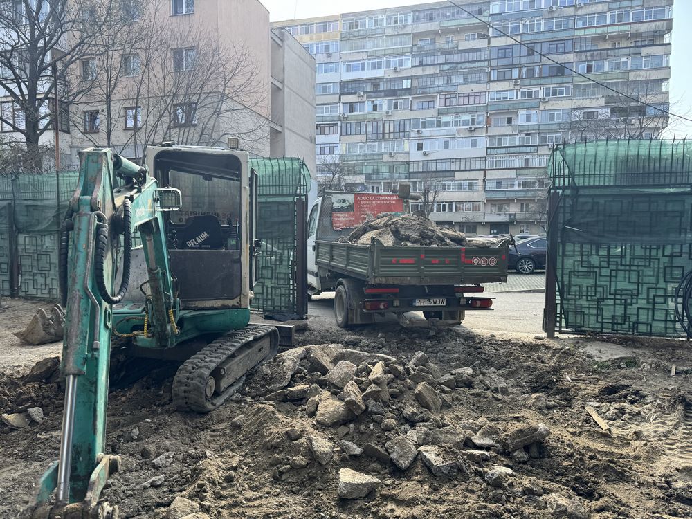 Aduc calcar,pamant,nisip,ameste beton,piatra,umpluturi,ridic moluz