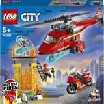 LEGO City Fire - Elicopter de pompieri 60281, 212 piese