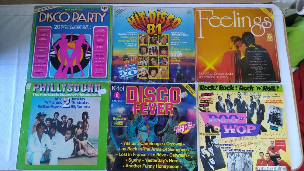 Discuri vinil pick-up muzică disco