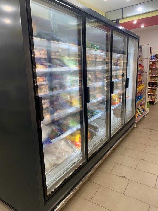 Vitrina verticala congelare LIMOSA - fara agregat/ 5 usi - 390 cm/NOU