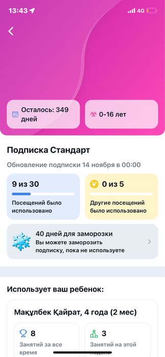 Продам YaYa абонамент