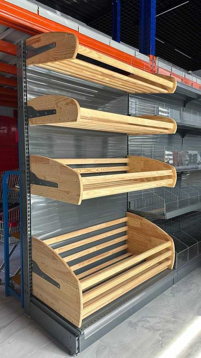 Стеллажи, универсальные торговые стеллажи, metall stellajlar