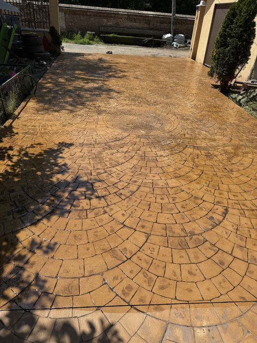 Beton amprentat!