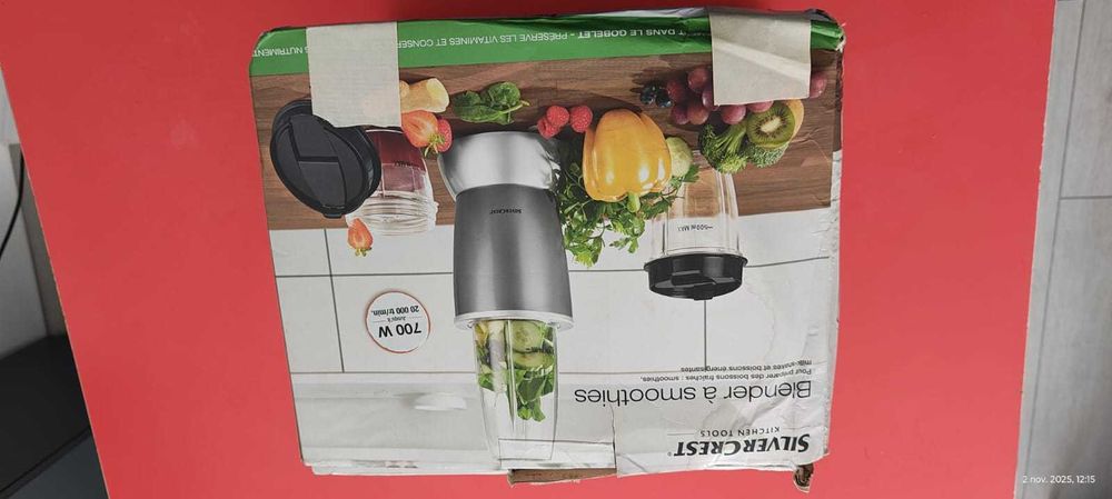 Blender, smoothie, SilverCrest, putere 700W,made in Germany, nefolosit