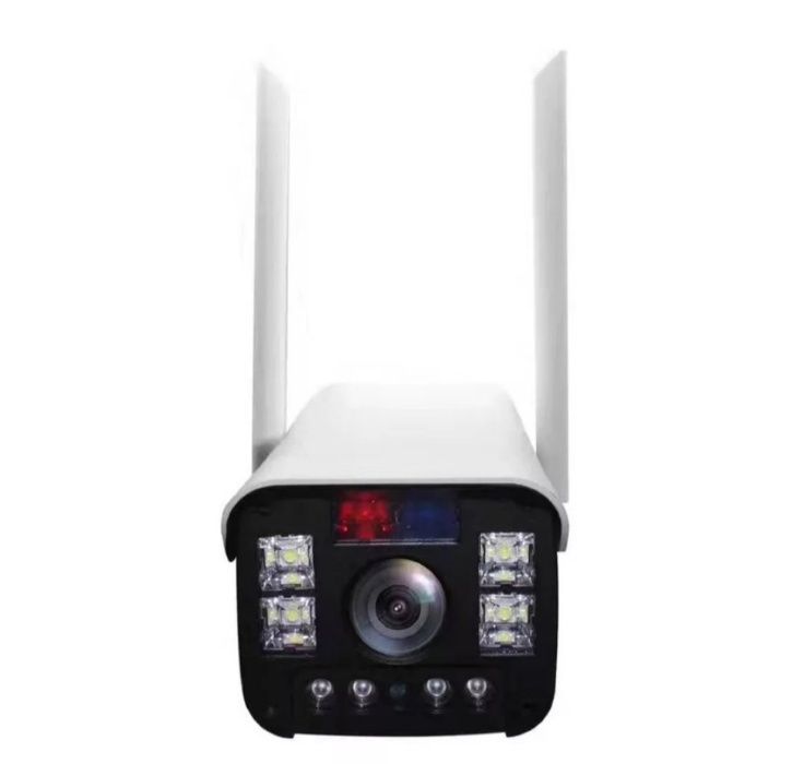 Wi-Fi Камера видеонаблюдения с сиреной, уличная, день/ночь, онлайн, ув