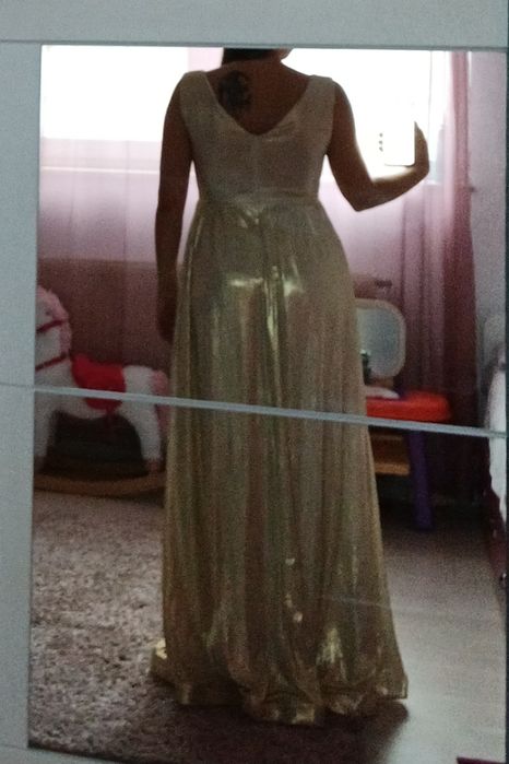 Rochie de nunta aurie