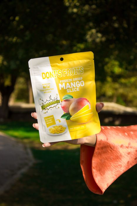 Doni’s Fruits Frozen Dried Mango Slices 3 Packs