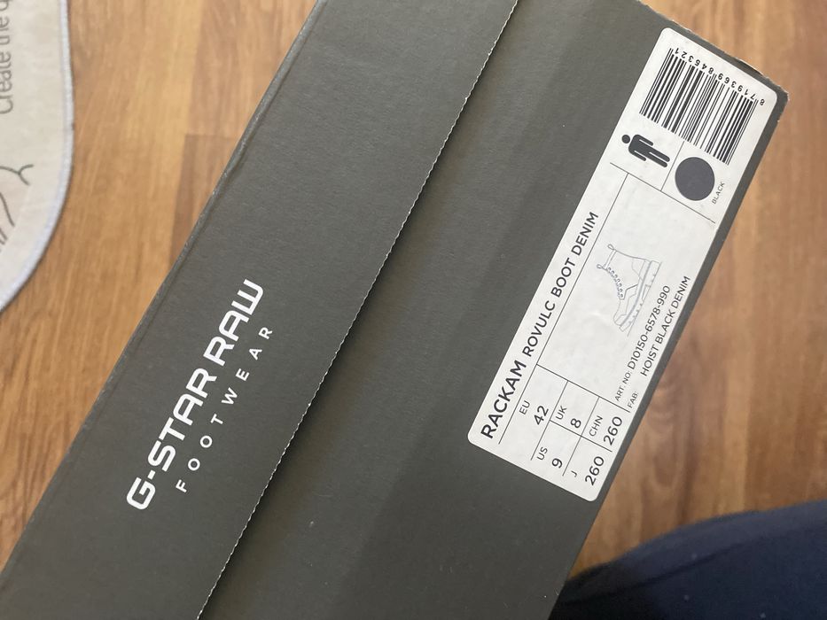 G-STAR RAW Оригинални мъжки боти обувки