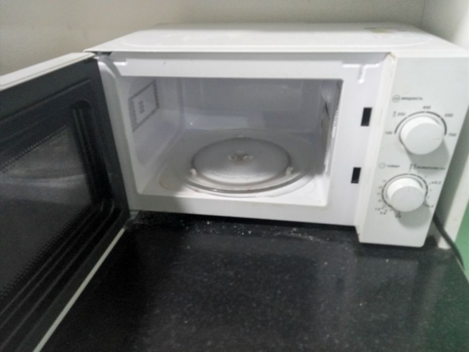 Микравалновка в хорошем состоянии