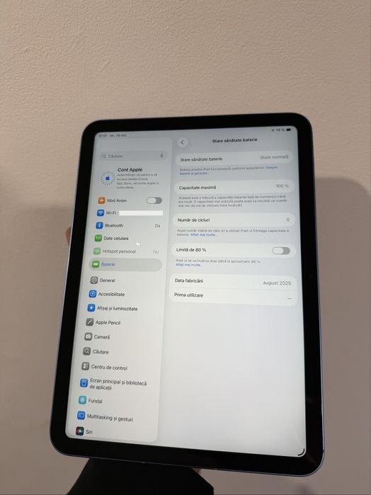 iPad 11 A16 Blue Nou Full Box