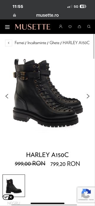 Ghete Musette harley