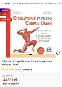 Atlas pdf -o calatorie prin corpul uman pentru bac