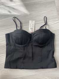 Corset negru Reserved