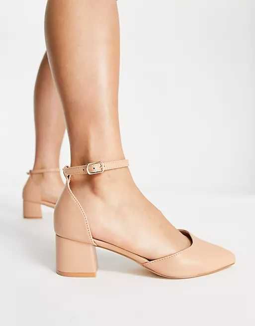 Pantofi noi eleganti cu toc mic - ASOS