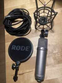 Студийный микрофон с поп-фильтром Rode NT1-A