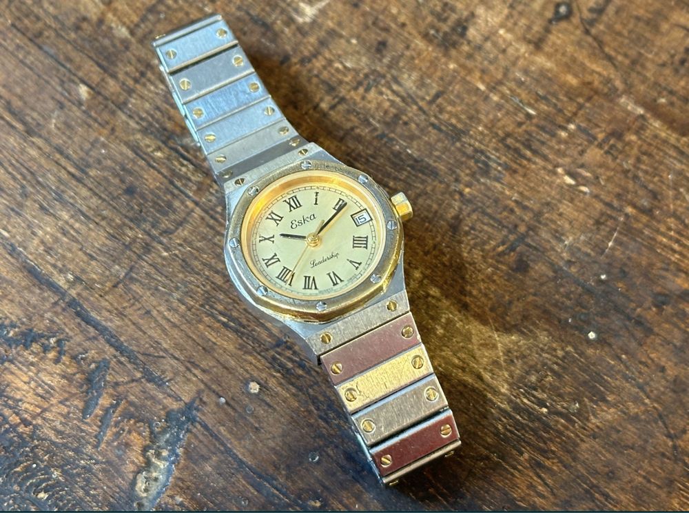 Ceas Eska dama gen Cartier Santos quartz swiss made