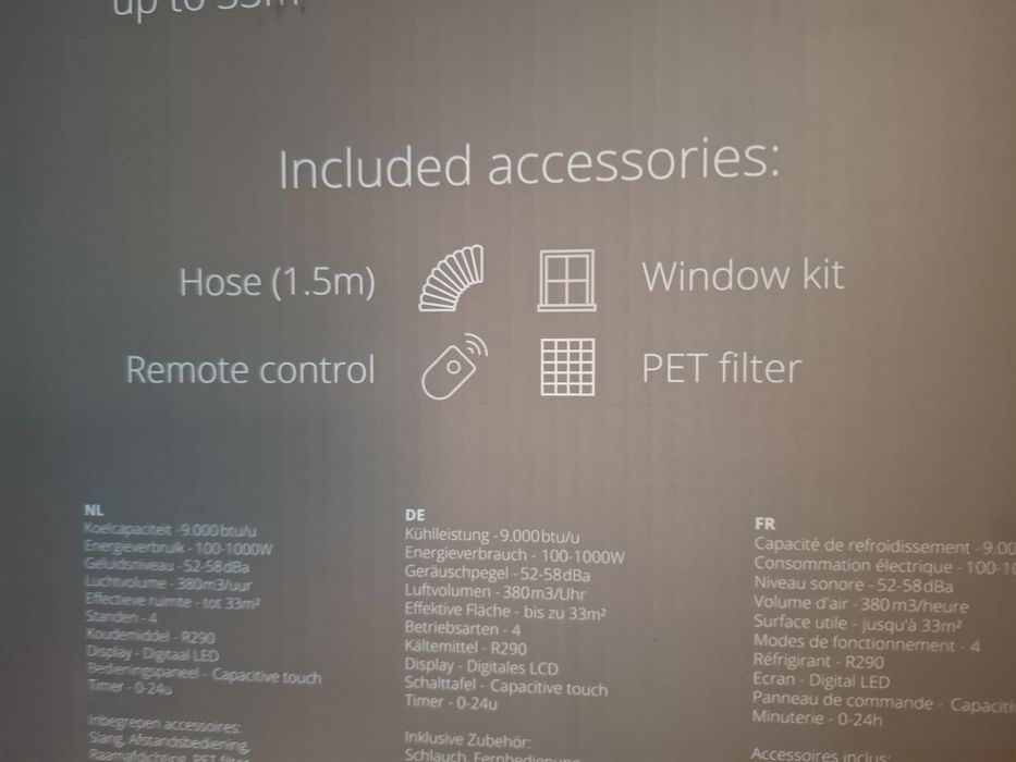 Aer condiționat 9k BTU/h