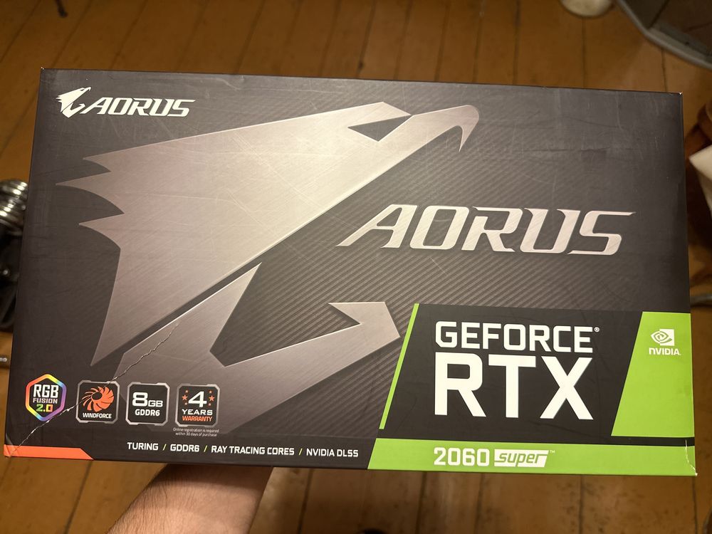 Видеокарта Aorus GEFORCE RTX 2060 Super